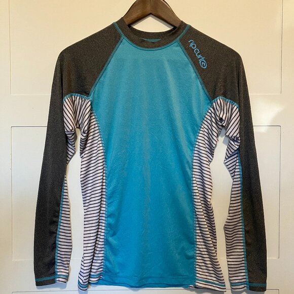Rip Curl Long Sleeve Rash Guard Swim Shirt XL | Water Sports | Sun Protection - Picture 1 of 4